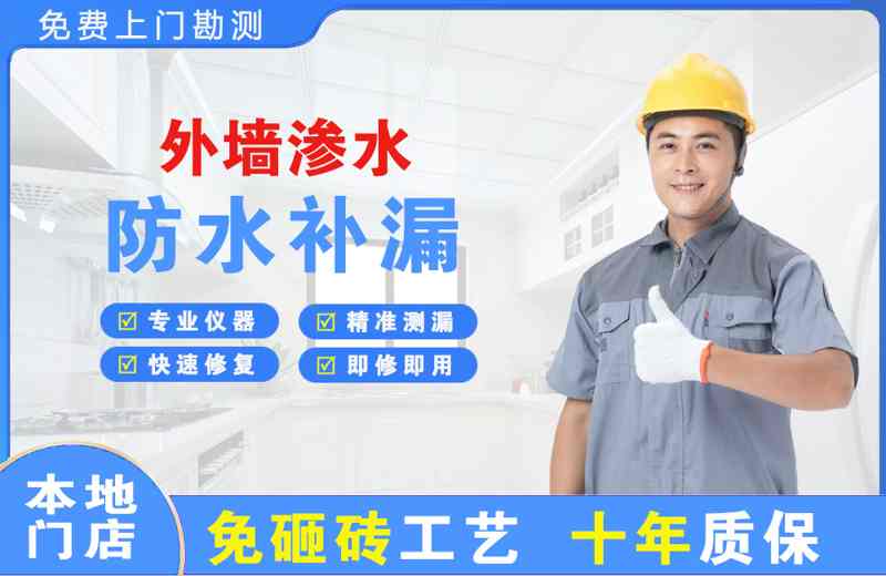 港闸外墙渗水维修